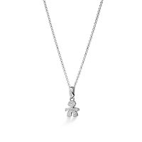 Charm Le Bebé Dame Le Briciole in Weißgold Diamante 0.11 Ct LBB153 - LBB153